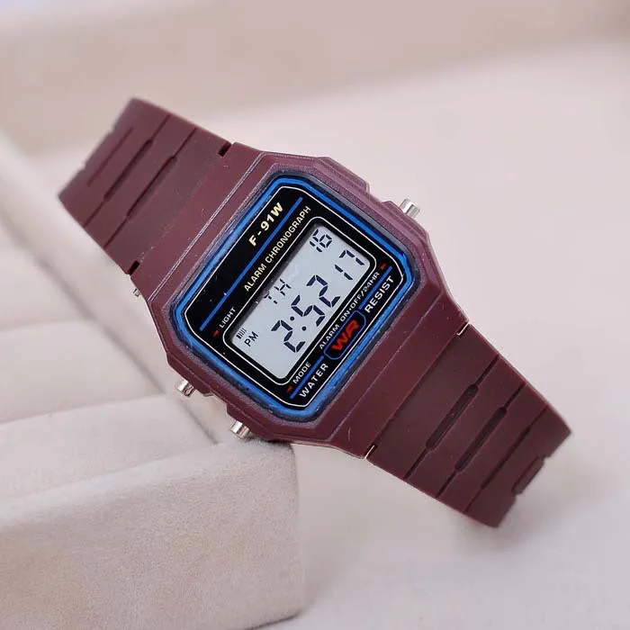 New Casual Fashion Sport Watch For Men Women Kid Colorful Electronic Led Digital Multifunction Life Waterproof Jelly Watch