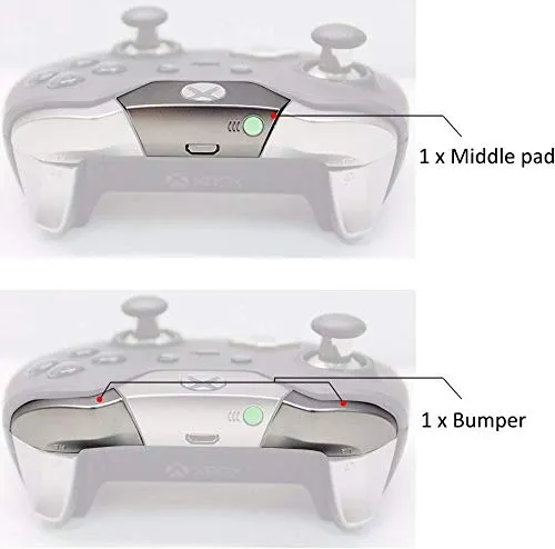 New LB RB Bumpers Triggers parts compatible with Xbox One Elite Controller & with a 3.5mm