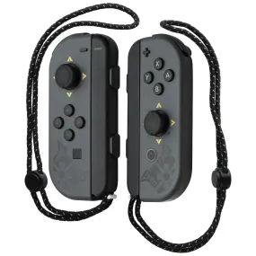 Nintendo Original Monster Hunter Joy-Con Set with Straps - Gray (HAC-015/16)