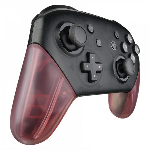 Nintendo Switch Pro Controller Transparent Handle Grips - eXtremeRate