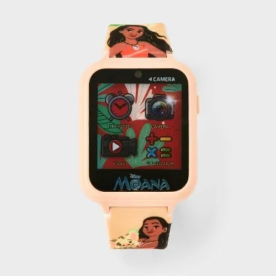 Open Box - Girls' Disney Moana Interactive Smartwatch - Pink