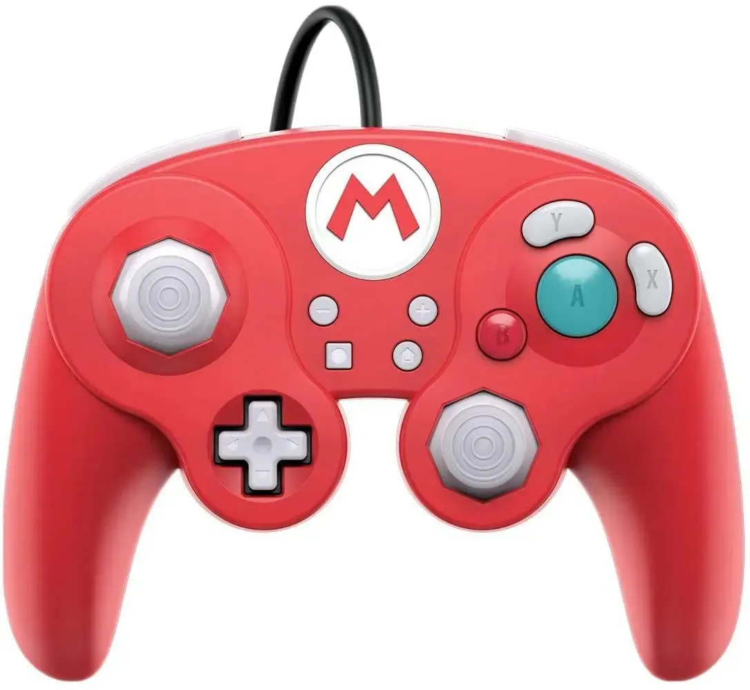 PDP Mario Wired Smash Pad Pro Controller for Switch - Red