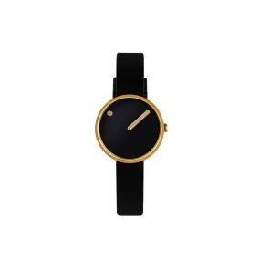 Picto - 30mm black, gold