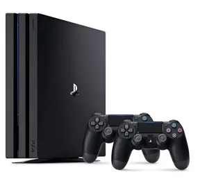 Playstation 4 Pro 1TB Console Dual Shock4 Wireless Controller - Black