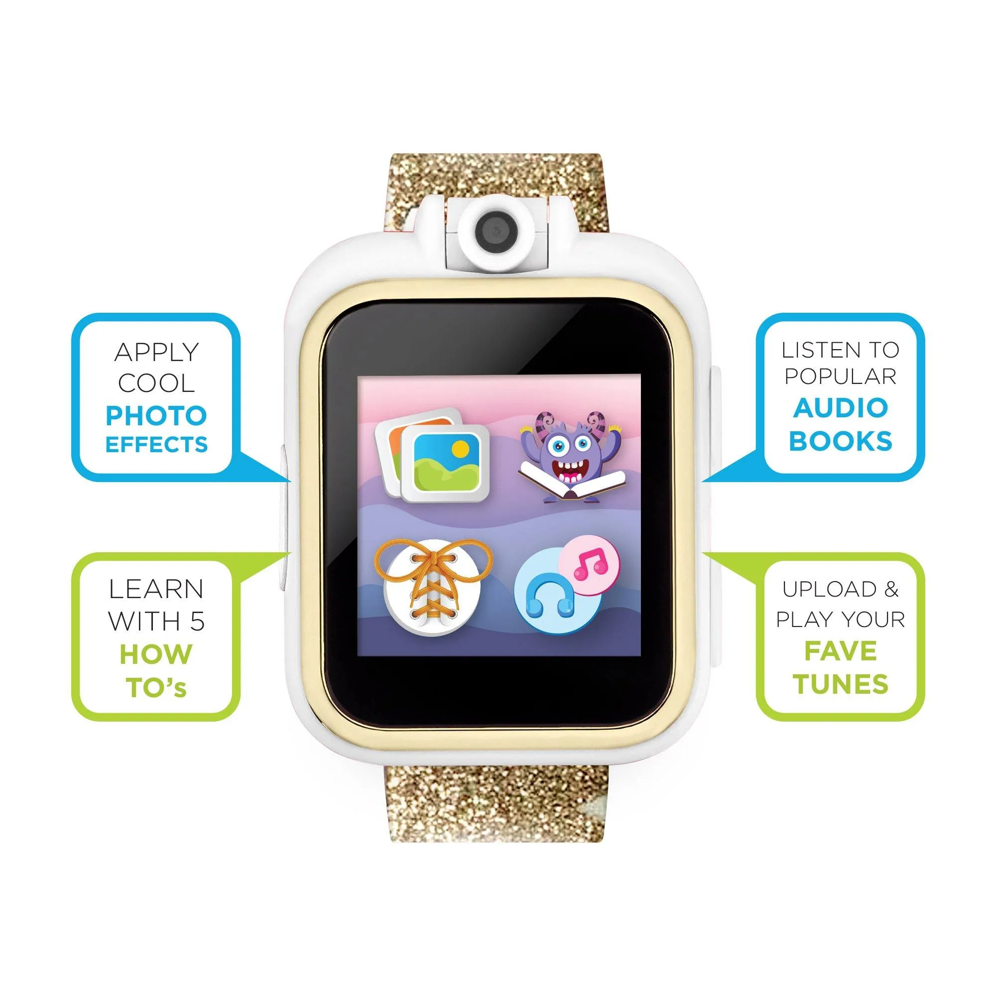 PlayZoom 2 Kids Smartwatch: Gold Star Print