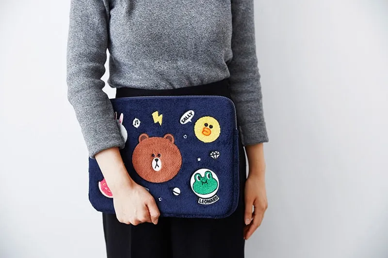 Plush Animals Laptop Case