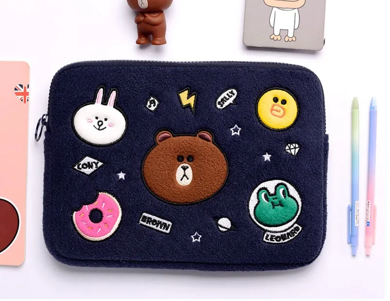 Plush Animals Laptop Case