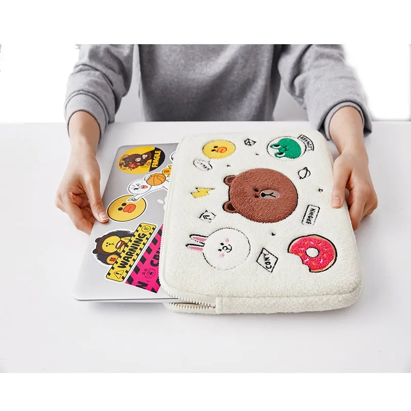 Plush Animals Laptop Case