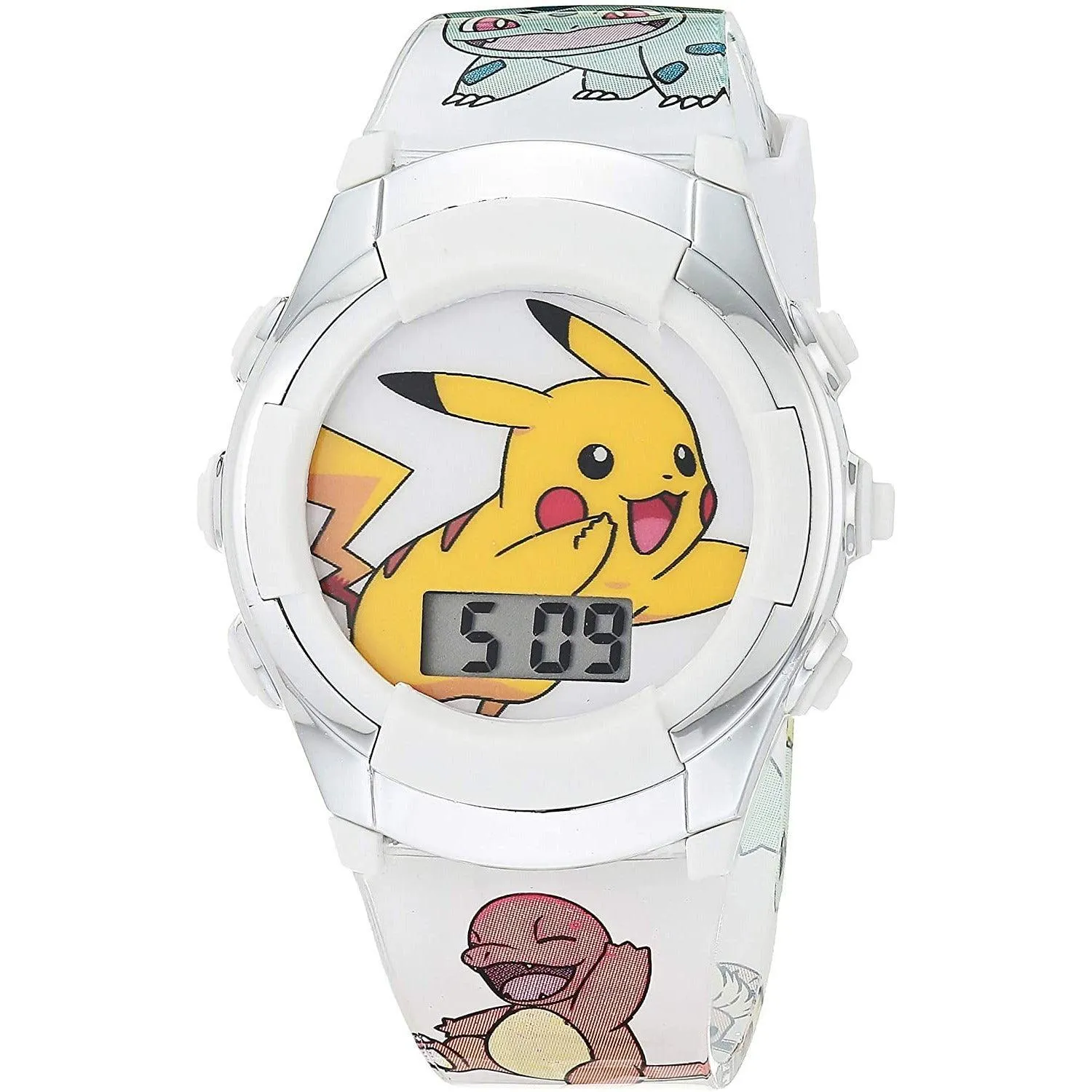 Pokemon Digital LCD Quartz Watch Accutime for Kids and Toddlers