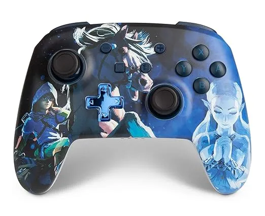 PowerA Enhanced Nintendo Switch Controller Wireless - Zelda Midnight Ride