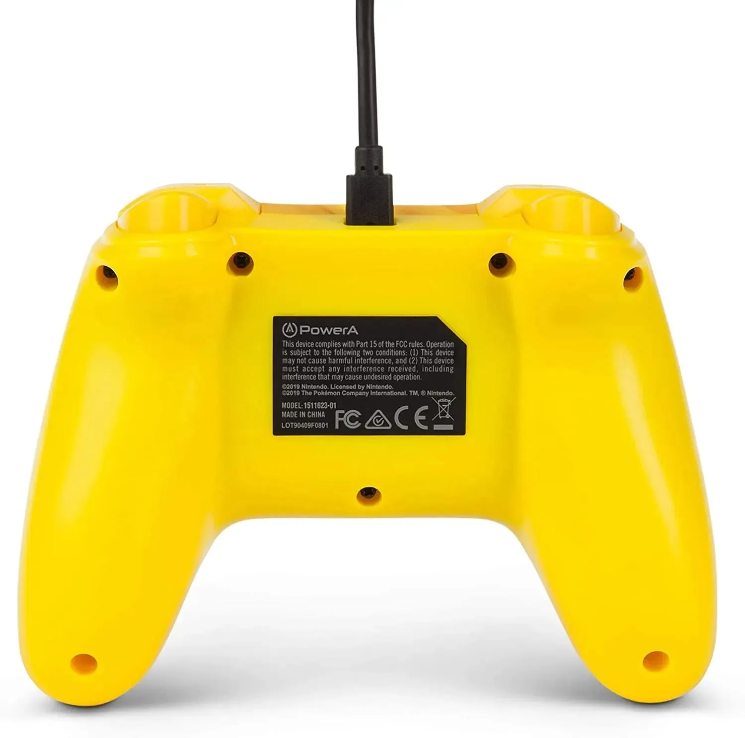 PowerA Pikachu Wired Controller for Switch - Yellow