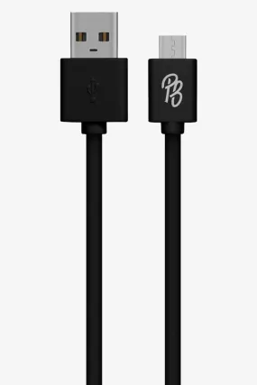 Pro Bass Power 1M Usb Cable Black