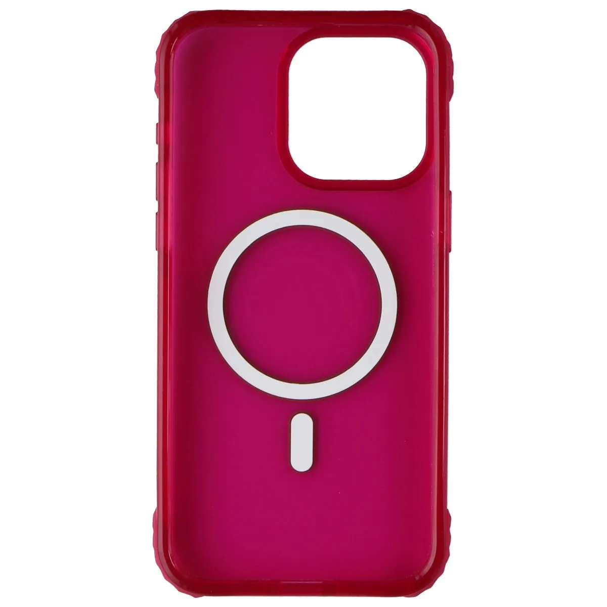 Prodigee Safetee Neo   Mag Case with MagSafe for iPhone 15 Pro Max - Neo Fuchsia