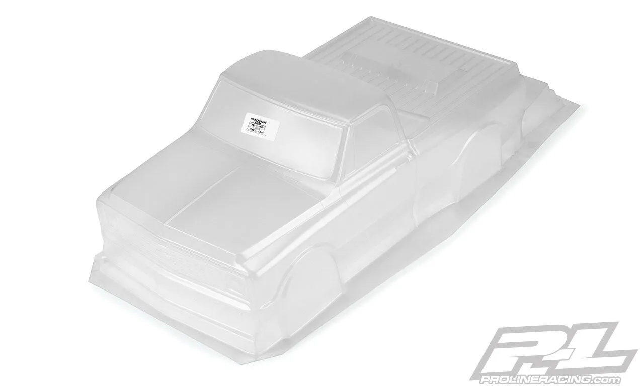 PROLINE 1972 Chevy C-10 Clear Body for Slash® 2wd Drag Car & AE DR10 (With Trimming) - PR3557-00