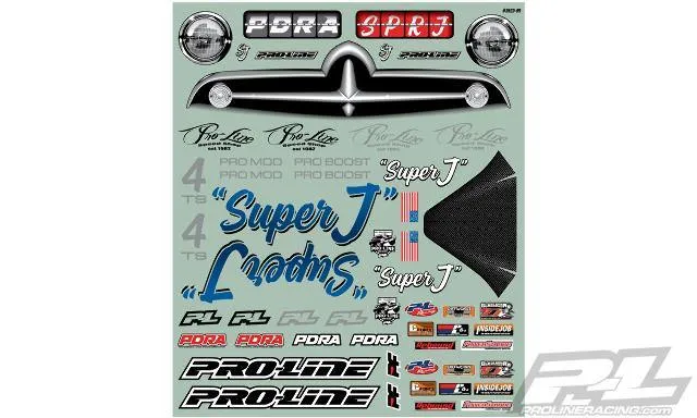 ProLine Super J Pro-Mod Clr Body for Slash 2wd Drag Car