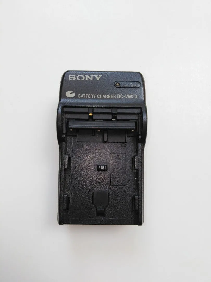 Pxel Sony BC-VM50 Battery Charger for Select Sony Cybershot Camera Batteries (NP-FM30) | Class-A, BC-VM50 Replacement