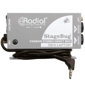 Radial Stagebug SB-5 Compact Stereo Laptop DI