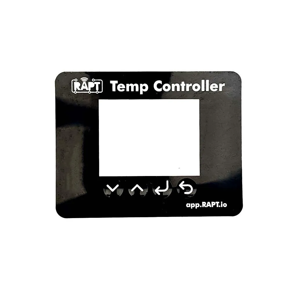 RAPT Temperature Controller Membrane Sticker