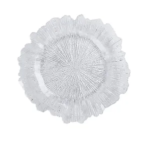 Reef Acrylic Charger Plate - Clear