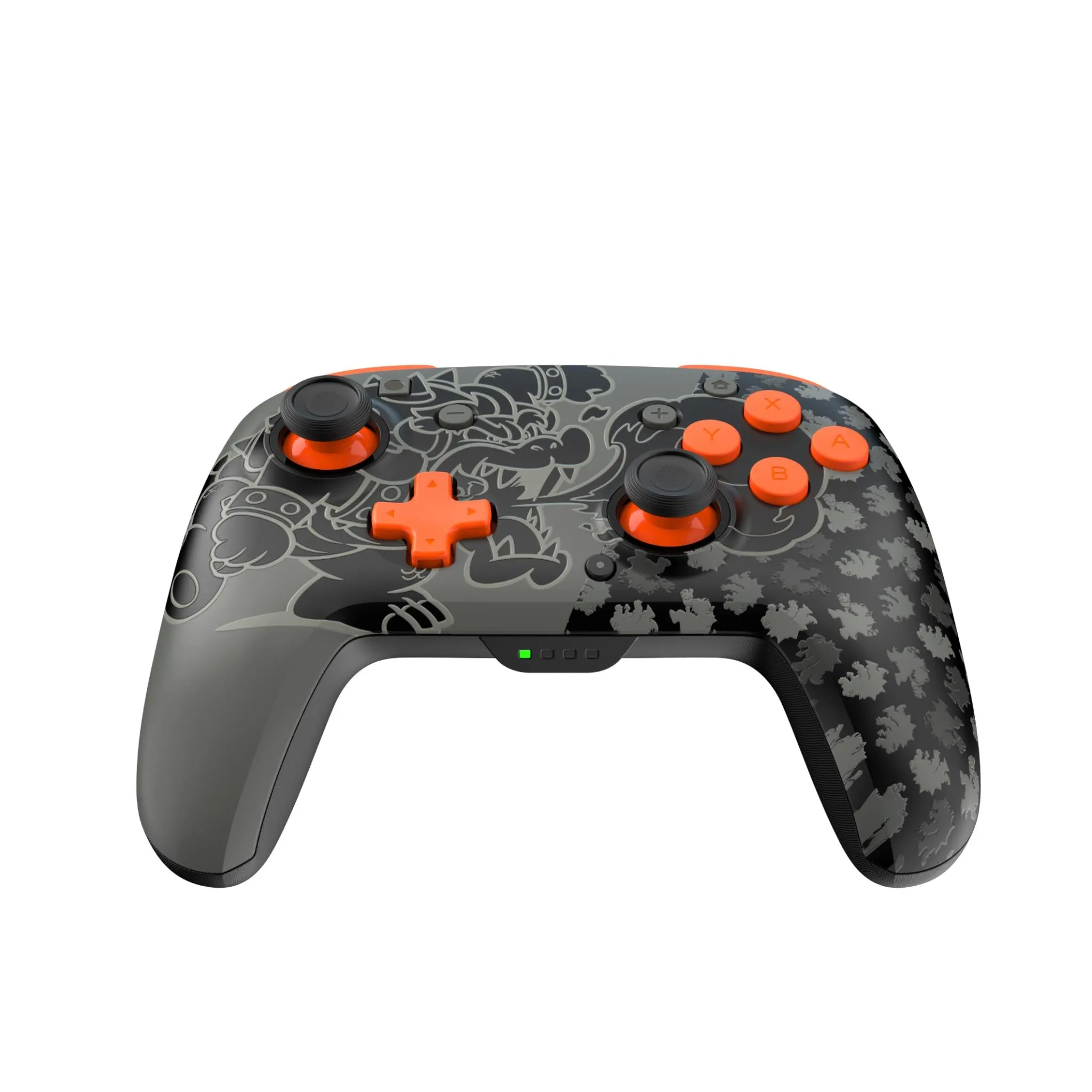 Rematch Glow Wireless Plus Controller for Nintendo Switch (Blackout Bowser)