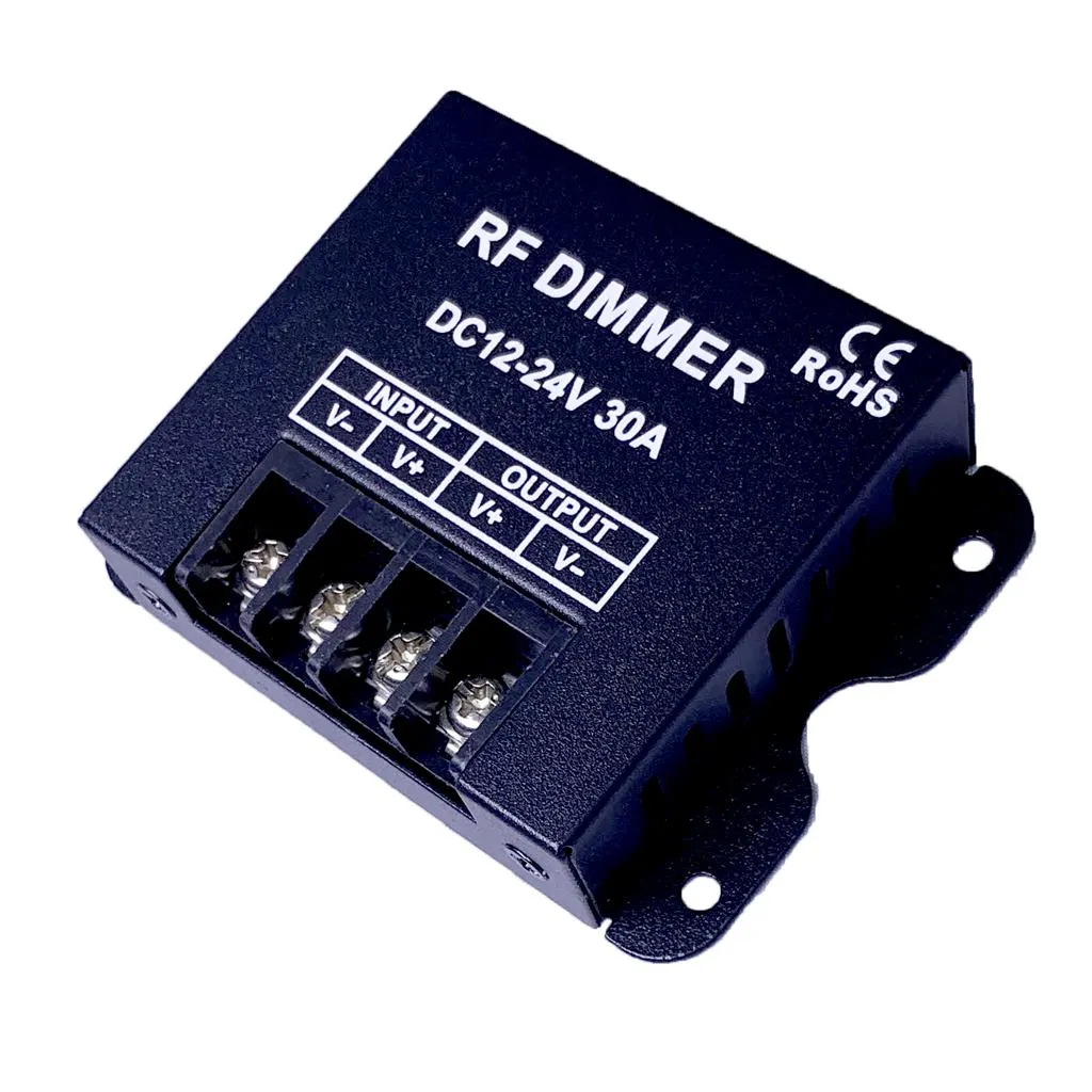 Remote Operated In-Line Dimmer | 12V-24V | High Amp