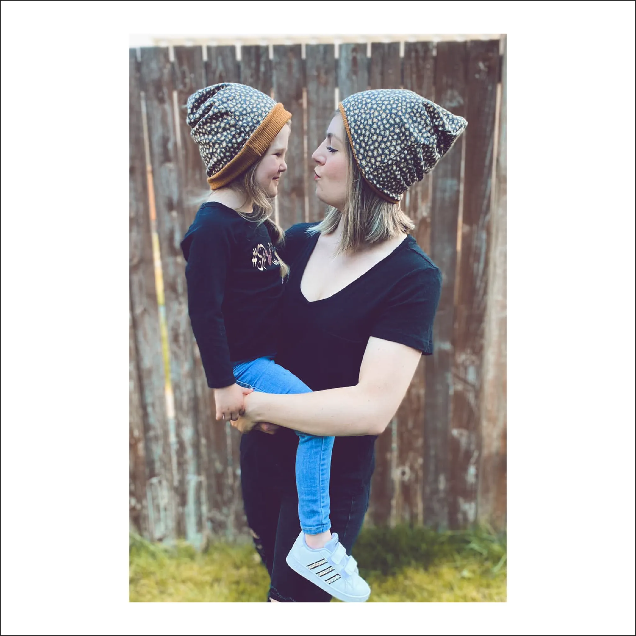 Reversible Beanie | Premie to Big Kid to Adult Sizes NB - 12  | Beginner Level Sewing Pattern