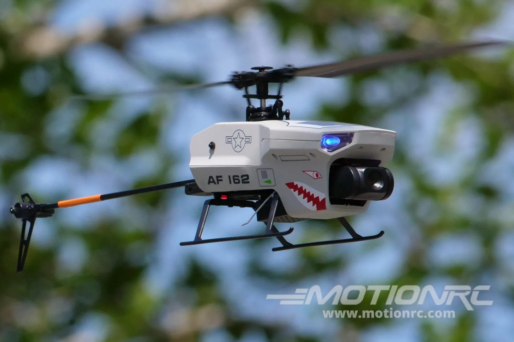 RotorScale AF162 SkyHound 120 Size Gyro Stabilized Helicopter with WiFi Camera - RTF