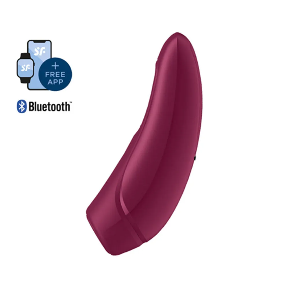 Satisfyer App Enabled Curvy 1 Plus Rose Red