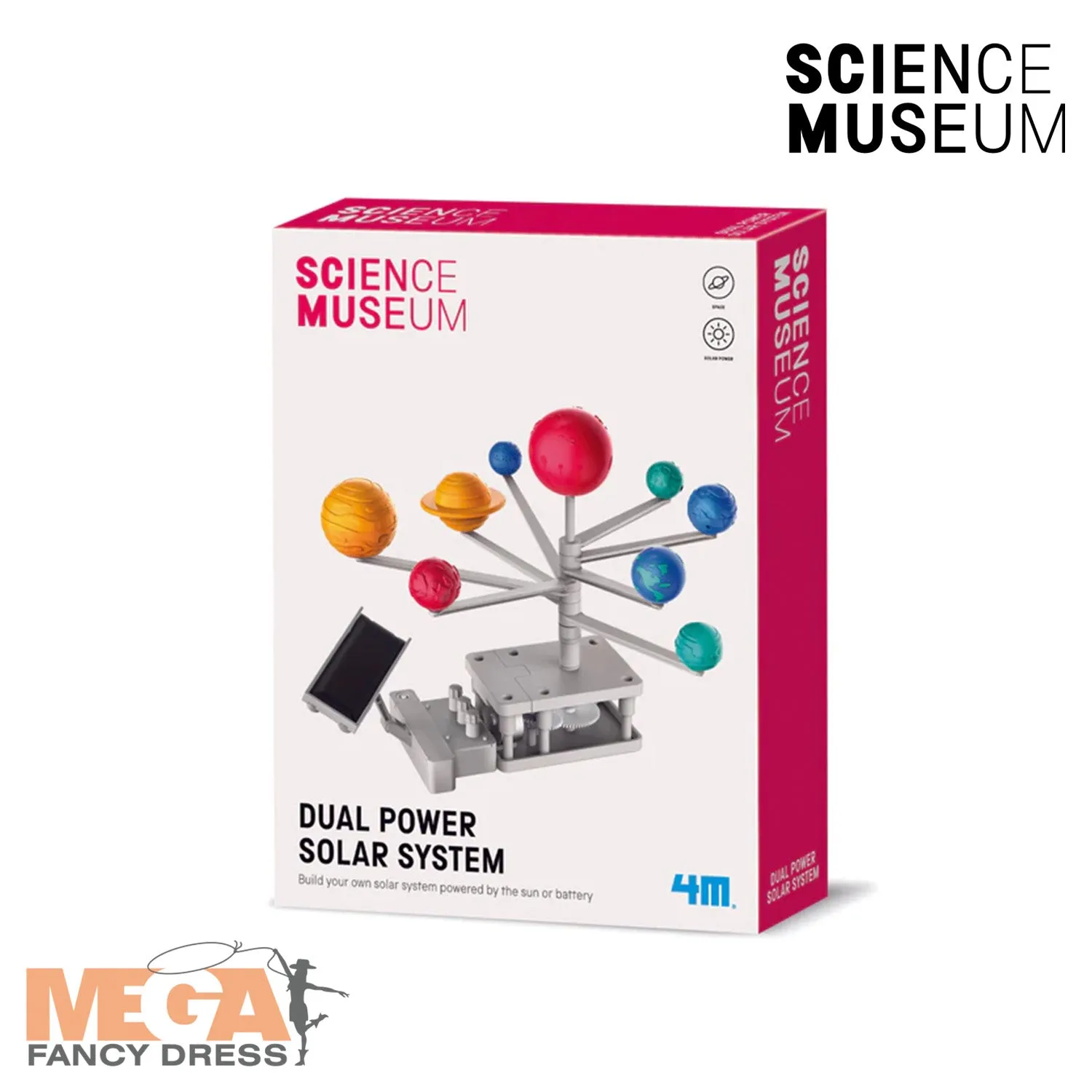 Science Museum Dual Power Solar System Educational Toy