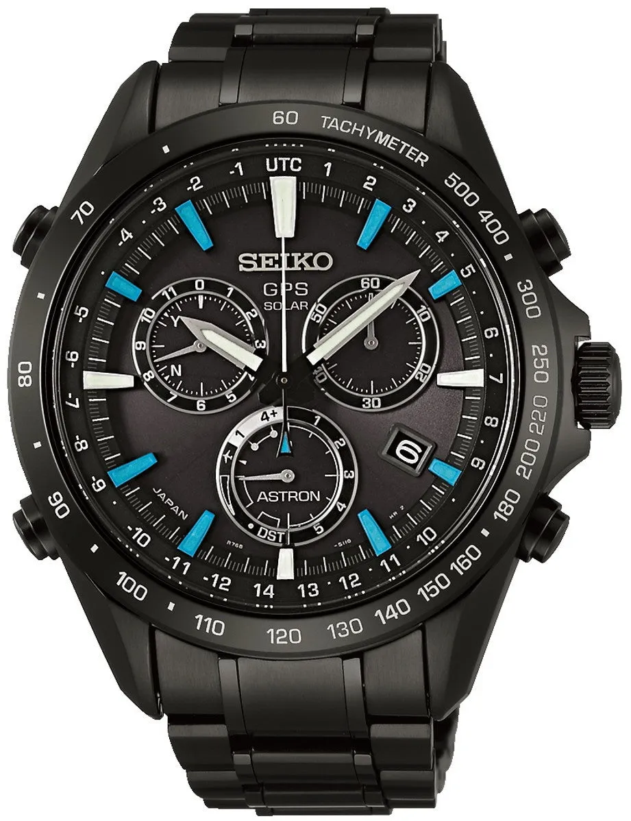 Seiko Astron GPS Solar Chronograph Atomic Men's Watch SSE013J