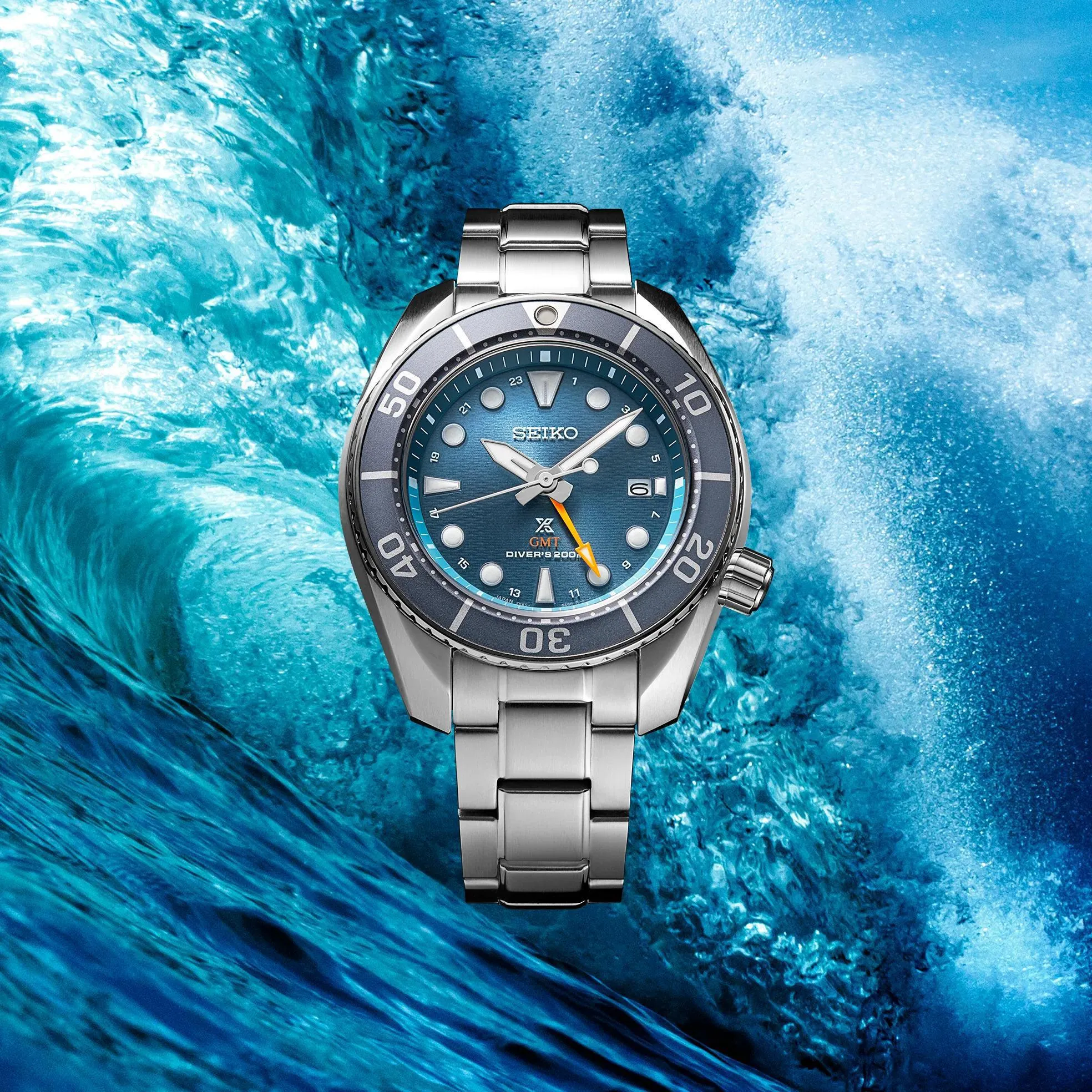 Seiko Prospex Sea Sumo GMT Solar Diver's Watch SFK001