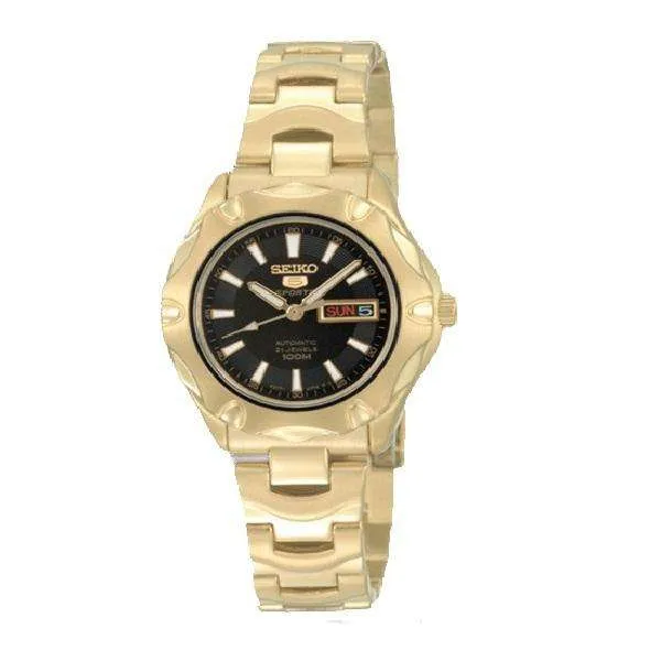 SEIKO SYMJ52K1 Automatic Gold Stainless Steel Strap for Women