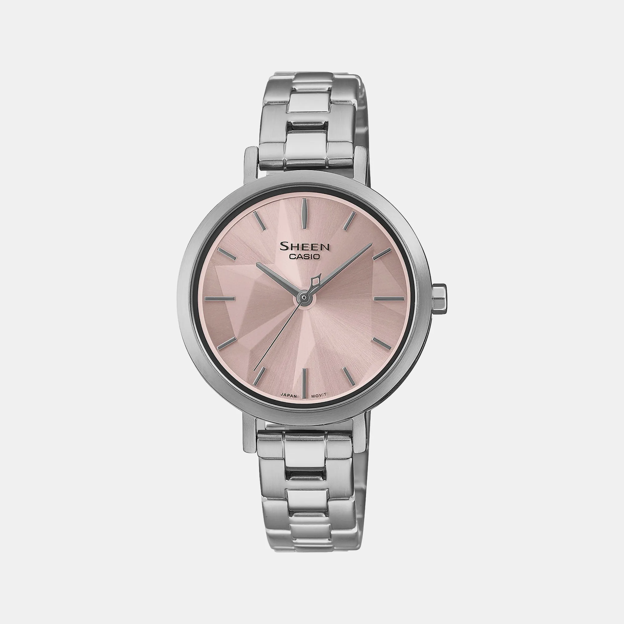 Sheen Pink Women's Analog Stainless Steel Watch SH300 - SHE-4558D-4AUDF