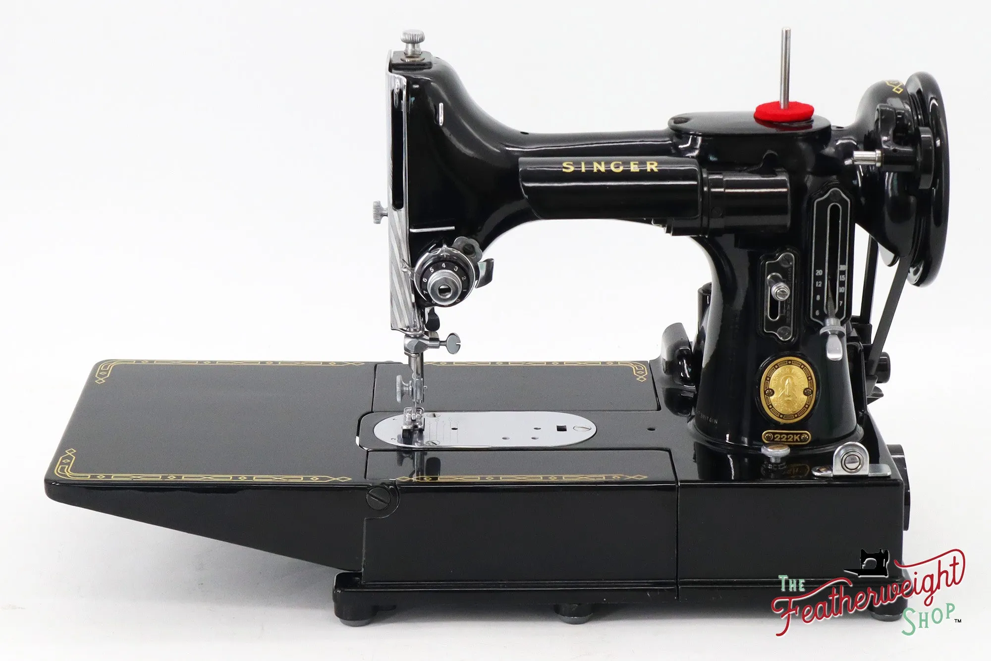 Singer Featherweight 222K Sewing Machine - EM9595**, 1957