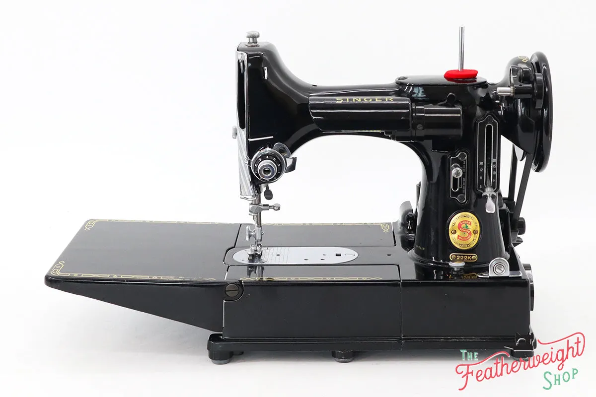 Singer Featherweight 222K Sewing Machine, Red 'S' - ER9004** - 1960