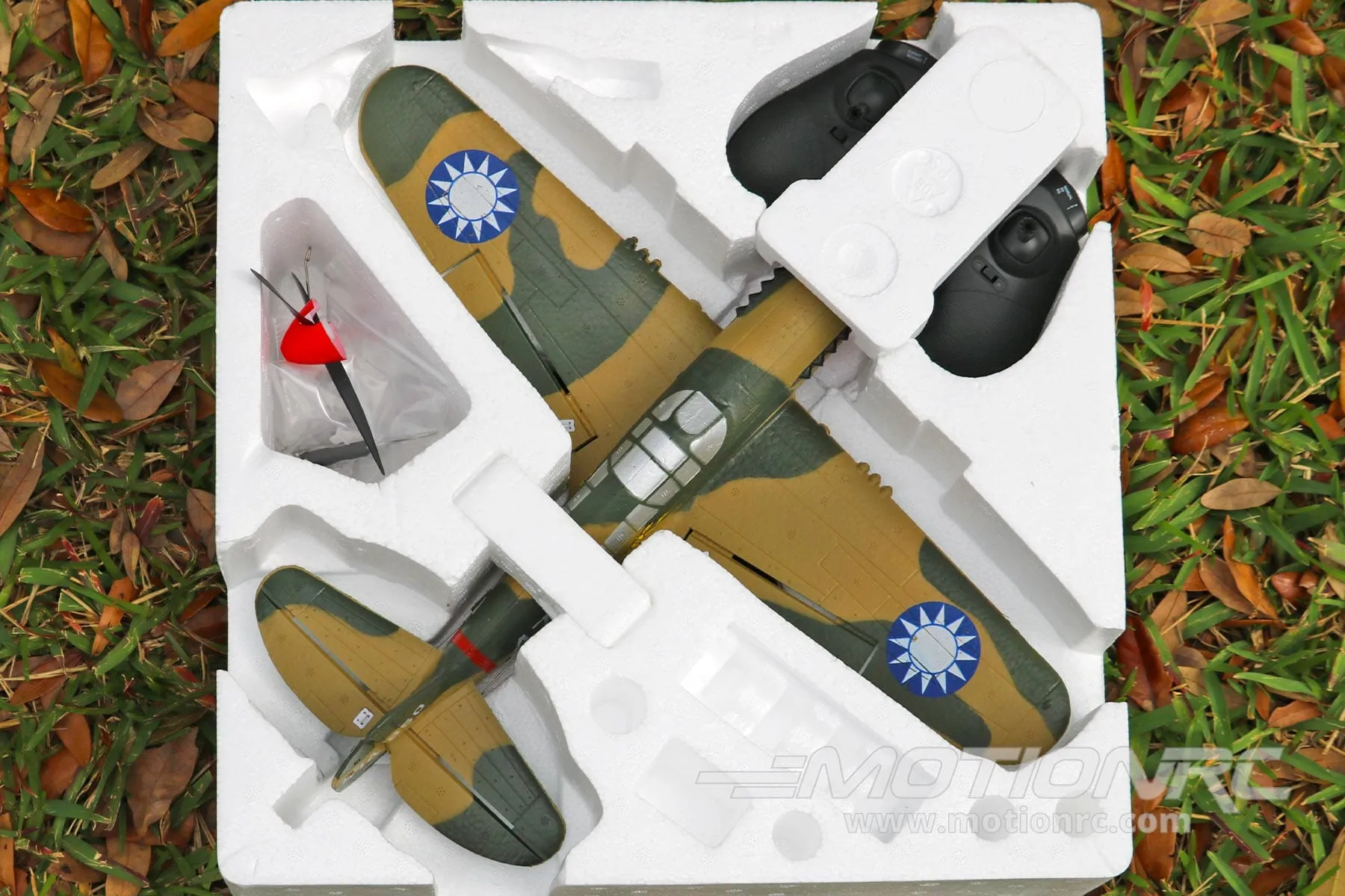 Skynetic P-40 EPP with Gyro 400mm (15.7") Wingspan - RTF