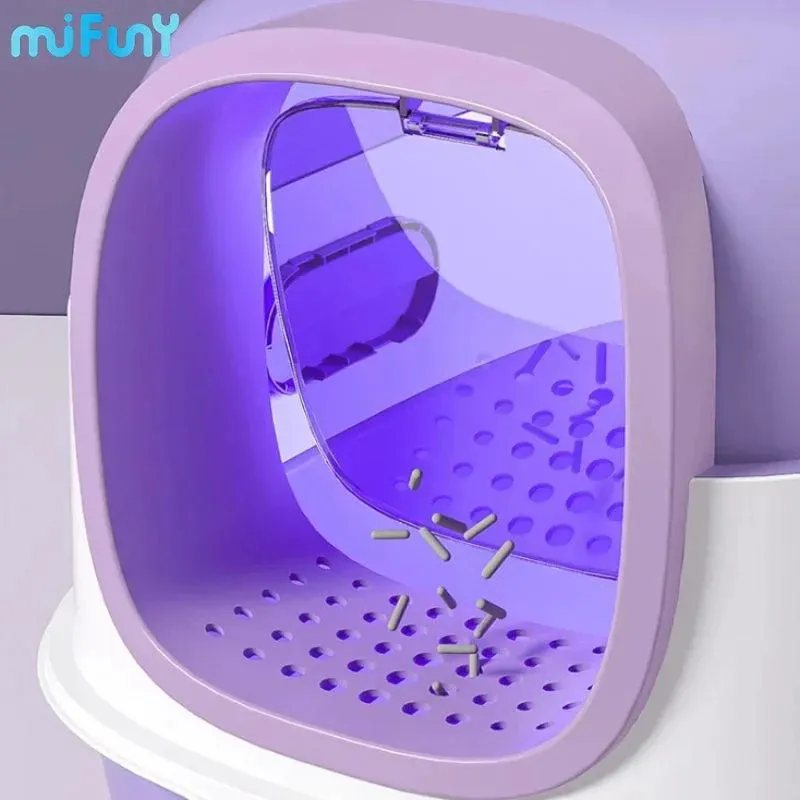 Smart UV Sterilized Cat Litter Box