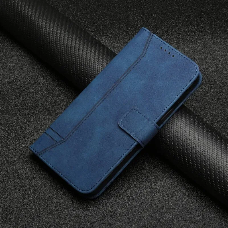 SMILE Case for Huawei P20 P30 P40 P50 P10 Pro P8 P9 Lite 2017 P Smart Z S 2019 2020 2021 Funda Flip Magnetic Wallet Leather Case