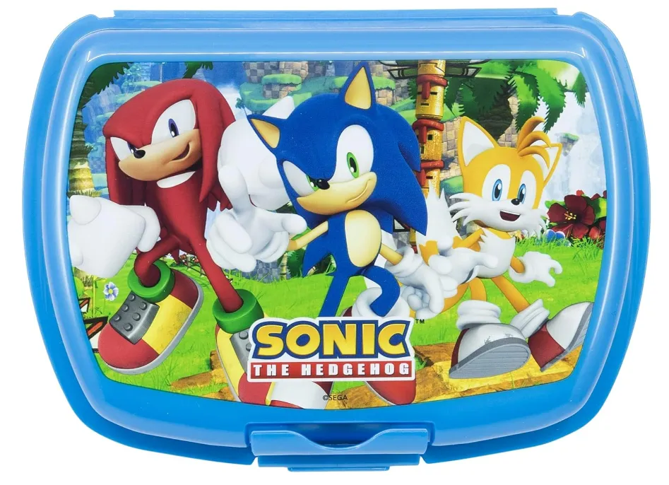 Sonic Children's Lunch Box with Safety Lock