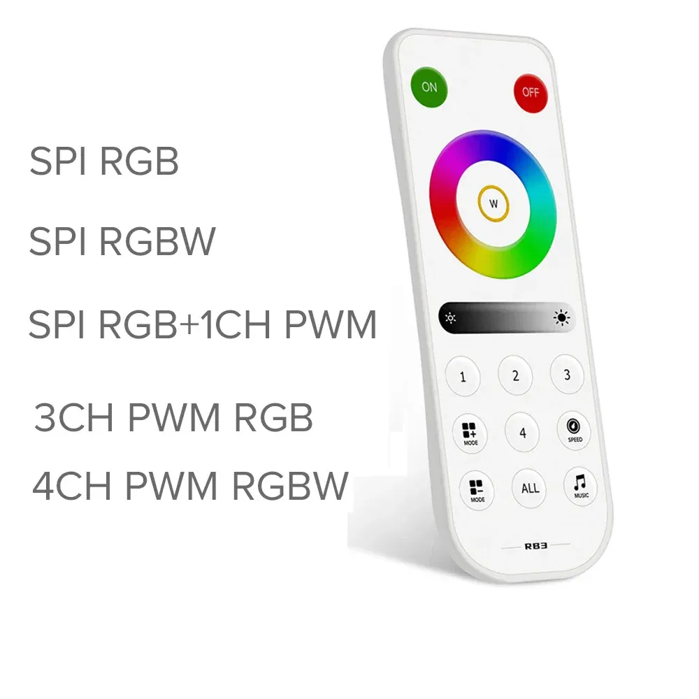 SP630E All In One LED Controller 5CH PWM SPI Pixels WS2812B WS2811 SK6812 FCOB 5050 RGB RGBW CCT Music BT