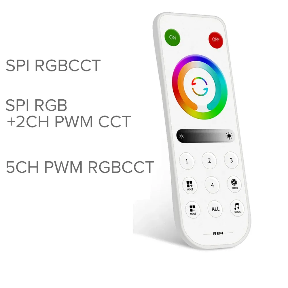 SP630E All In One LED Controller 5CH PWM SPI Pixels WS2812B WS2811 SK6812 FCOB 5050 RGB RGBW CCT Music BT