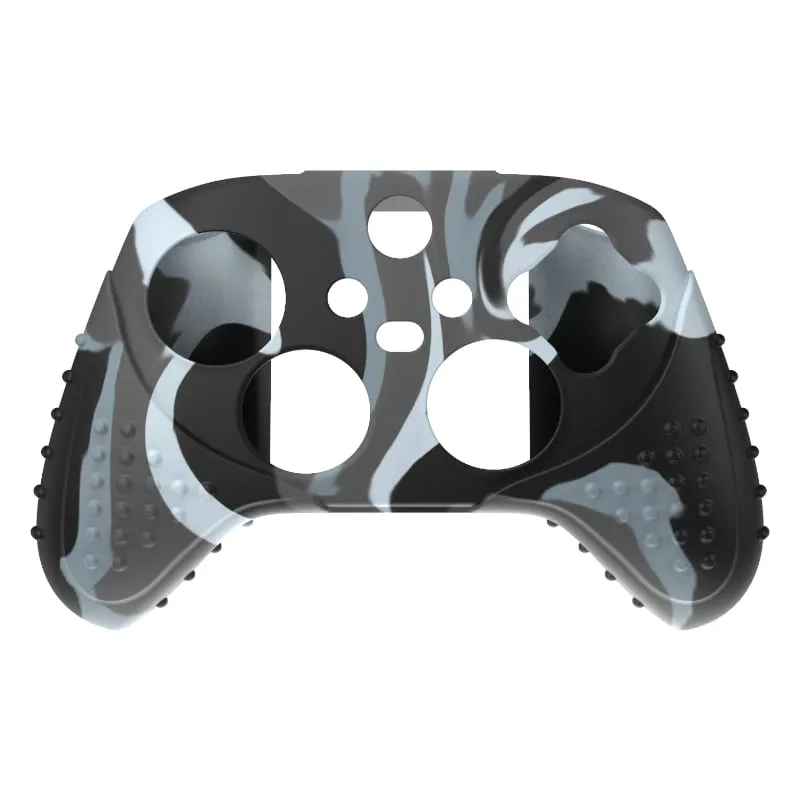 Sparkfox Xbox Series X Silicone Fps Grip Pack Skin And Thumb Caps - Camo Grey