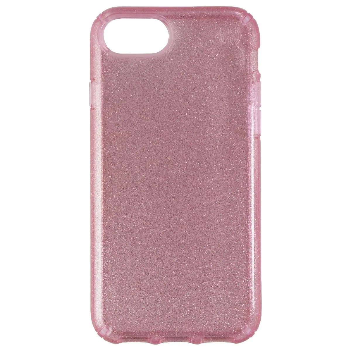 Speck Presidio Clear   Glitter Case for iPhone 8/7/6s - Gold Glitter/Bella Pink