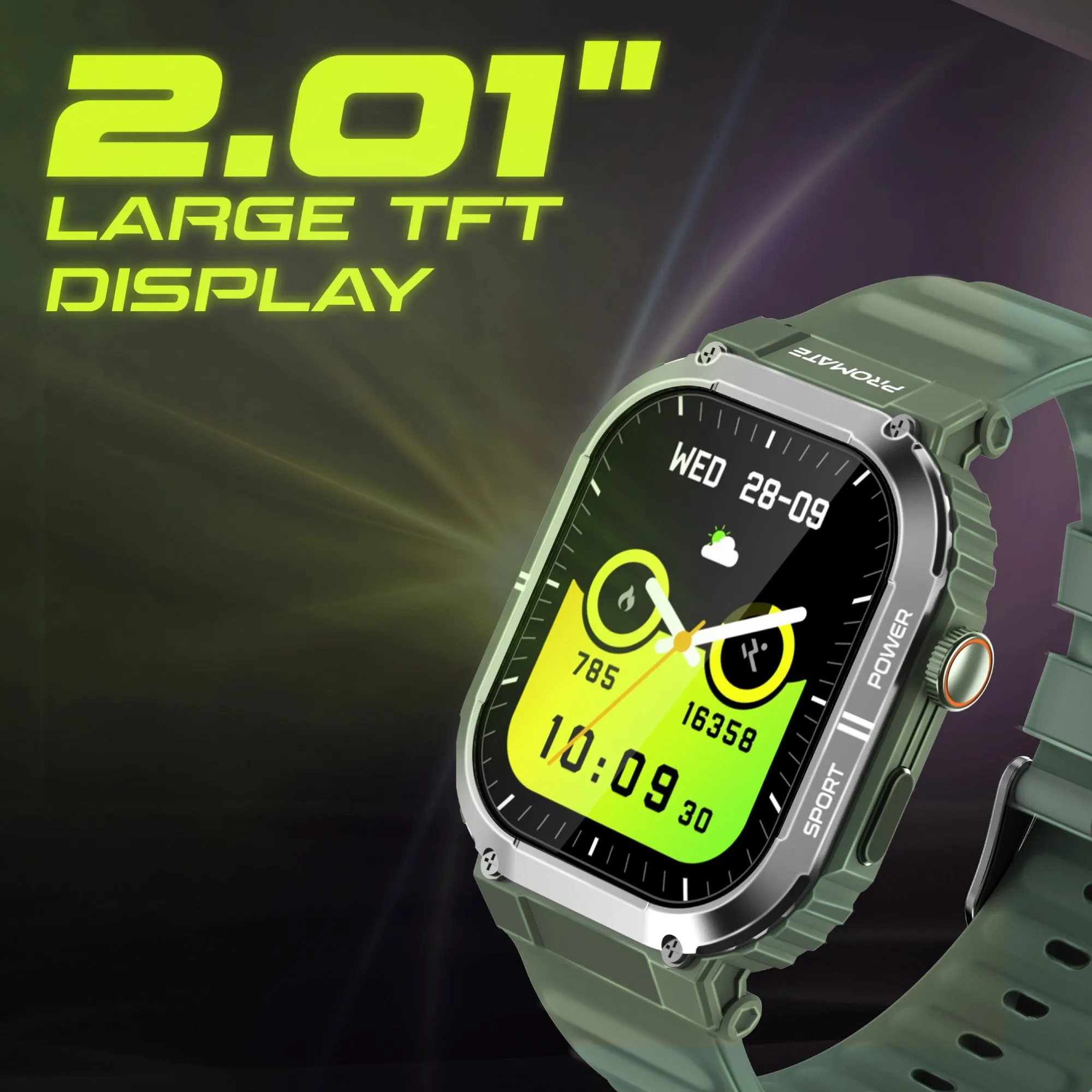 SportFit™ Tough-Built Smartwatch with BT Calling