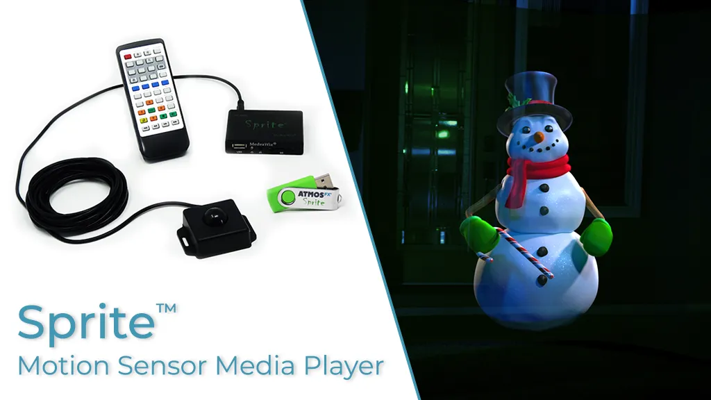 Sprite Motion Sensor Media Player