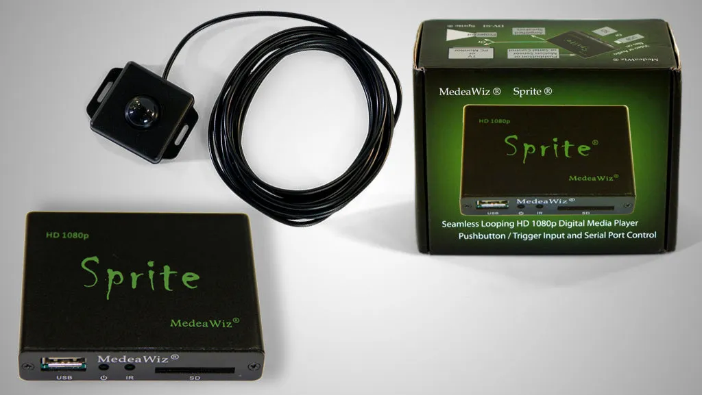 Sprite Motion Sensor Media Player