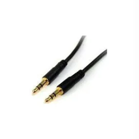 STARTECH 15 FT SLIM 3.5MM STEREO AUDIO CABLE MM