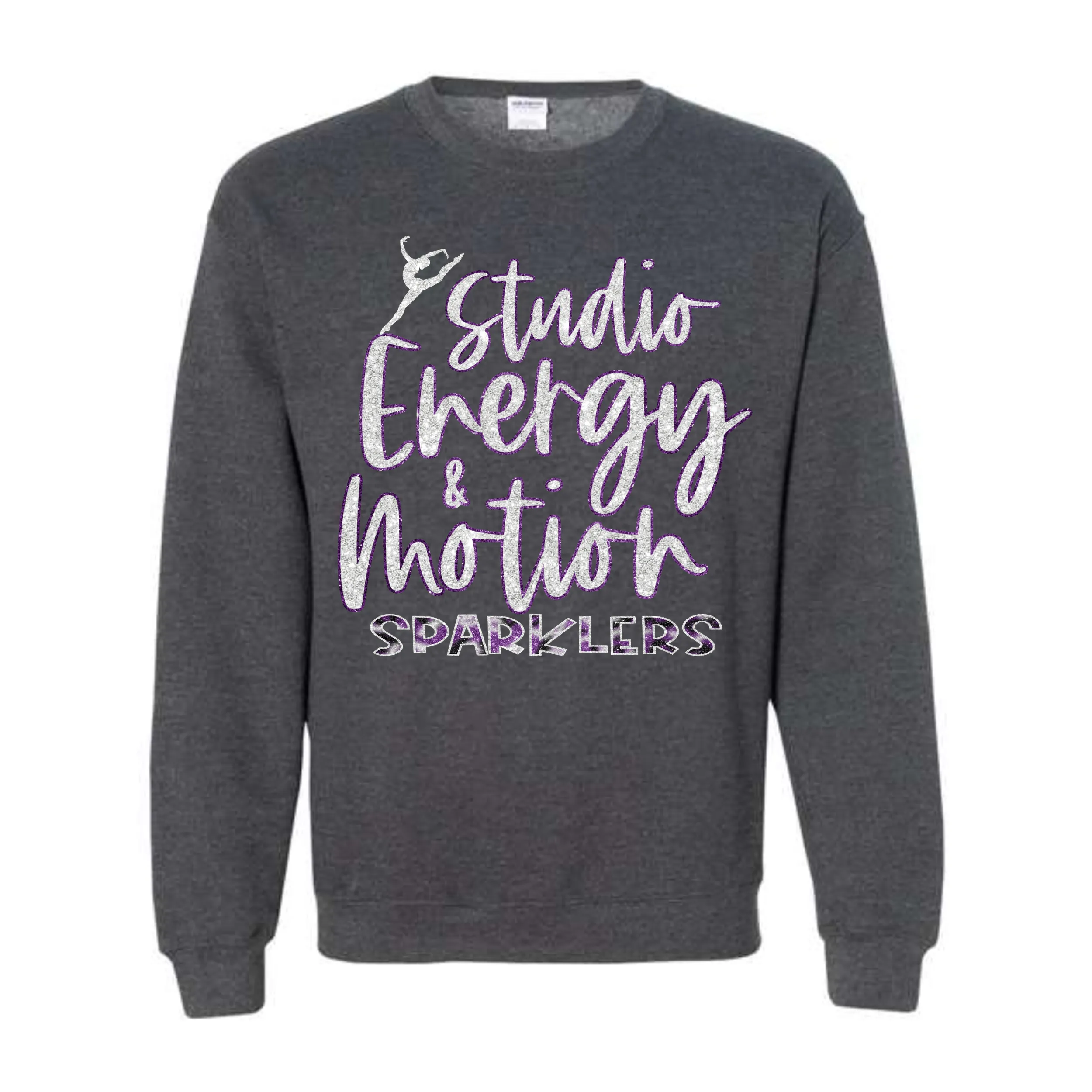 Studio Energy & Motion Sparklers Crewneck Sweatshirt-- Adult