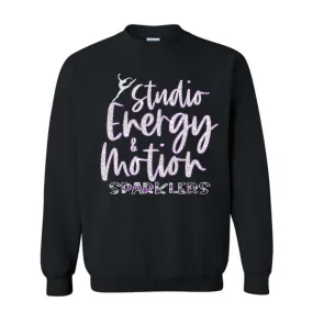 Studio Energy & Motion Sparklers Crewneck Sweatshirt-- Adult