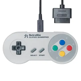 Super Gamepad for SNES - RetroSix